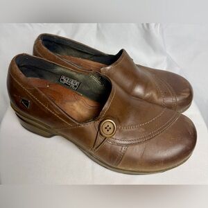 Women’s KEEN Presidio 2 Leather Slip-On Shoes (Casual Comfort Clogs)